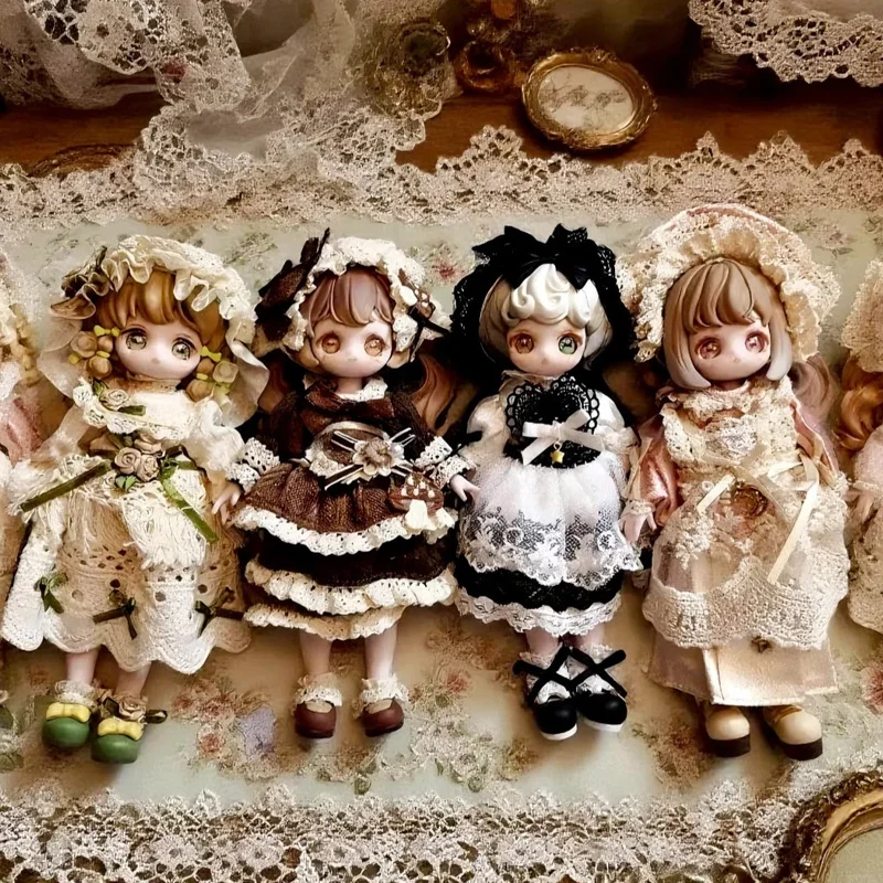 

Kiseki винтажная серия Treasures BJD слепая коробка 1/12 подвижная кукла Bjd коллекционная модель игрушки милые детские праздничные украшения подарки
