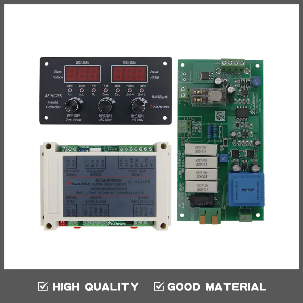 

SF-HC25K thc plasma cnc cutting machine automatic Arc cap voltage Plasma cutting machine cutter torch height controller