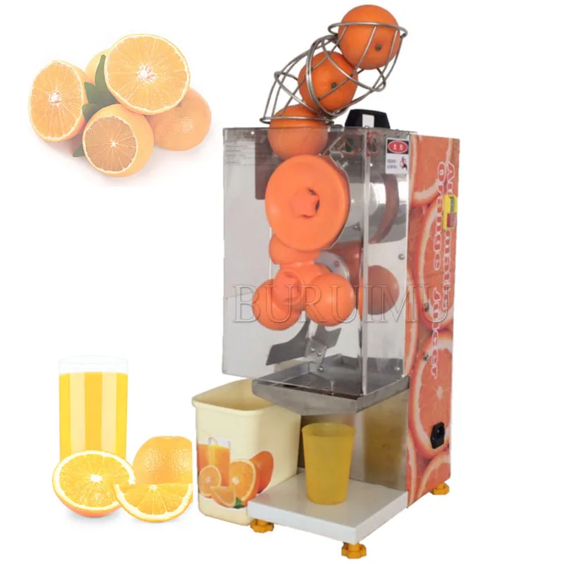 Juice Fruit Maker Electric Orange Squeezer Orange Press Machine Drink for Shop Bar Restaurant Commercial Extrusion Juicer