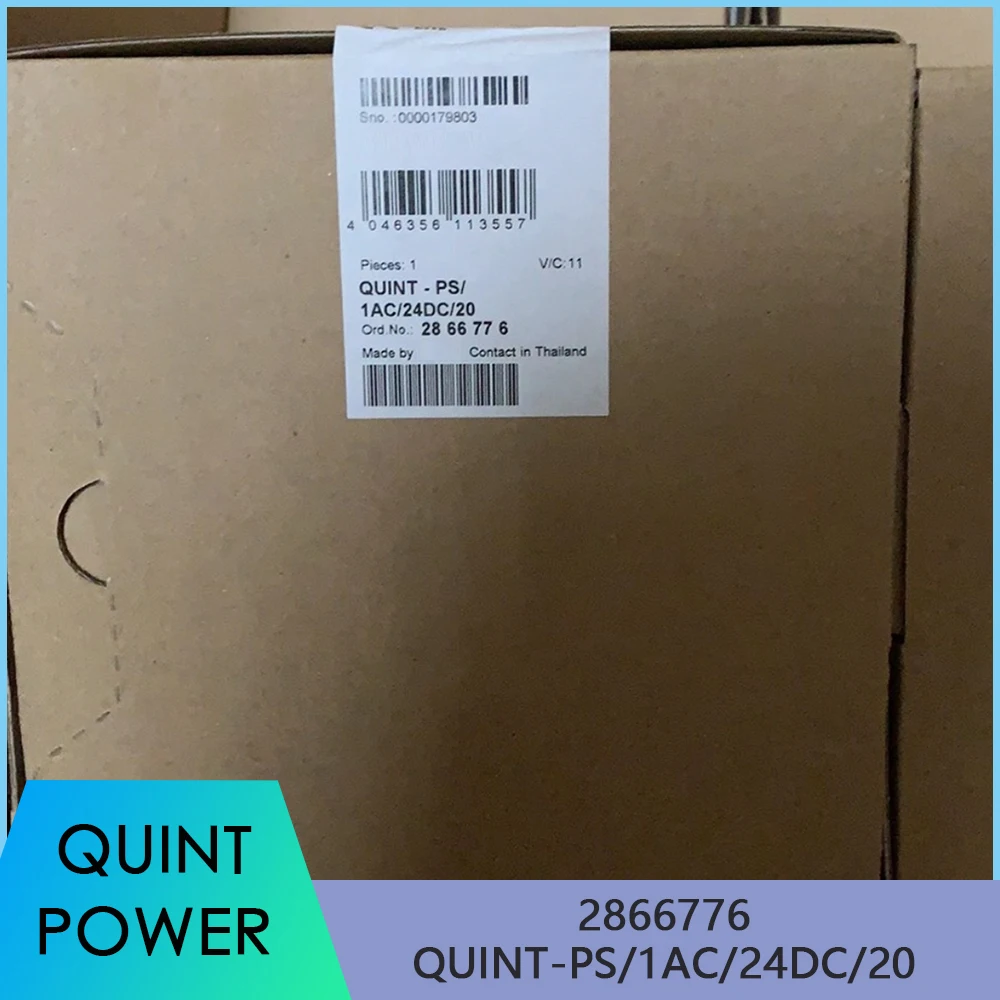 2866776 QUINT-PS/1AC/24DC/20 QUINT POWER For Phoenix Switching Power Supply