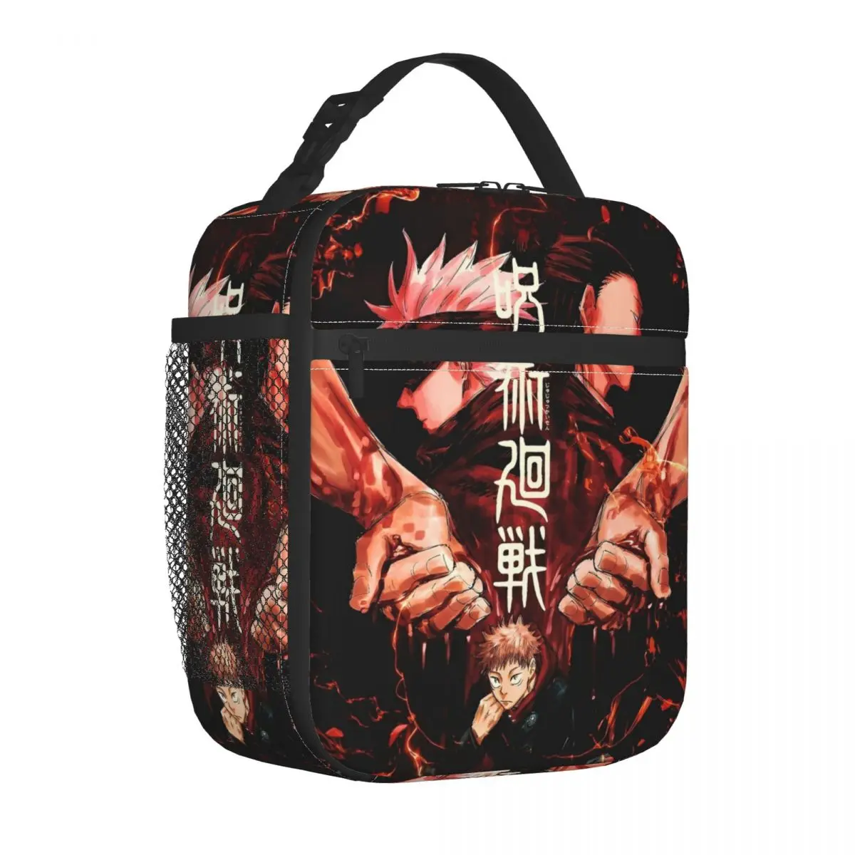 Jujutsu Kaisen Insulated Lunch Bag High Capacity Cool Anime Reusable Thermal Bag Lunch Box Tote Office Picnic Food Storage Bags