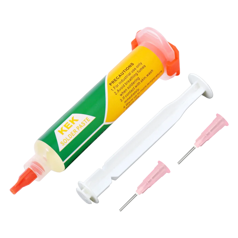 10ml Low Temperature Solder Paste Flux  Lead-free Syringe Rework Tool NC-559-ASM-10ml Solder Paste Repair Type Needle Cylinder