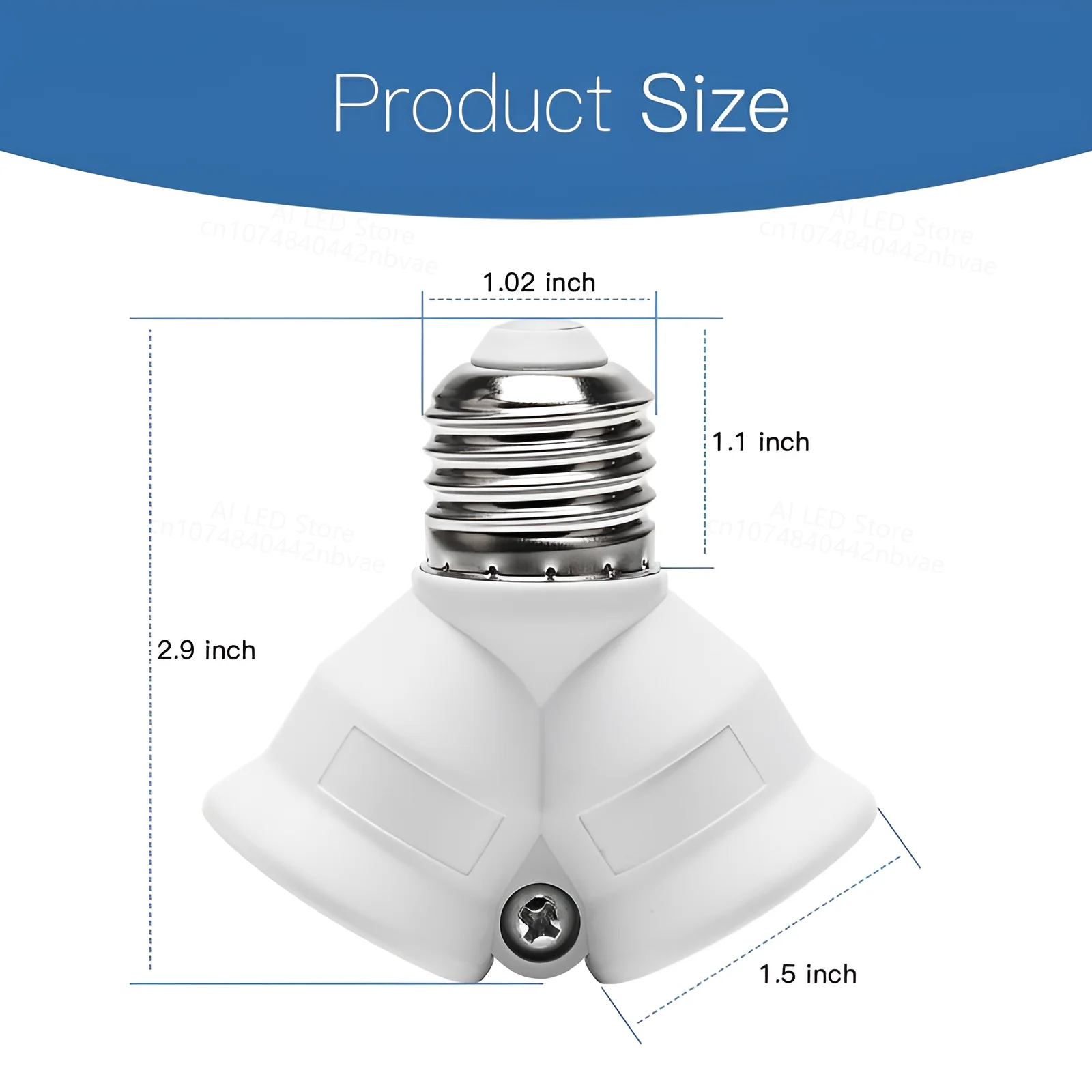 1 Stück 2 Stück 2 in1 e27 Sockel Sockel 220V Extender Splitter Konverter Stecker Halogen Lampe Lampen fassung Kupfer Kontakt Adapter Werkzeug