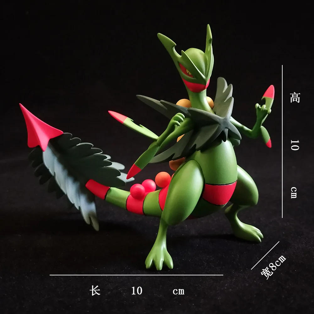 Pokemon Series Hand Model Decoration Pet Elf Lizard King Gk Statue Model Collection Toy Children'S Birthday Gift In Stock