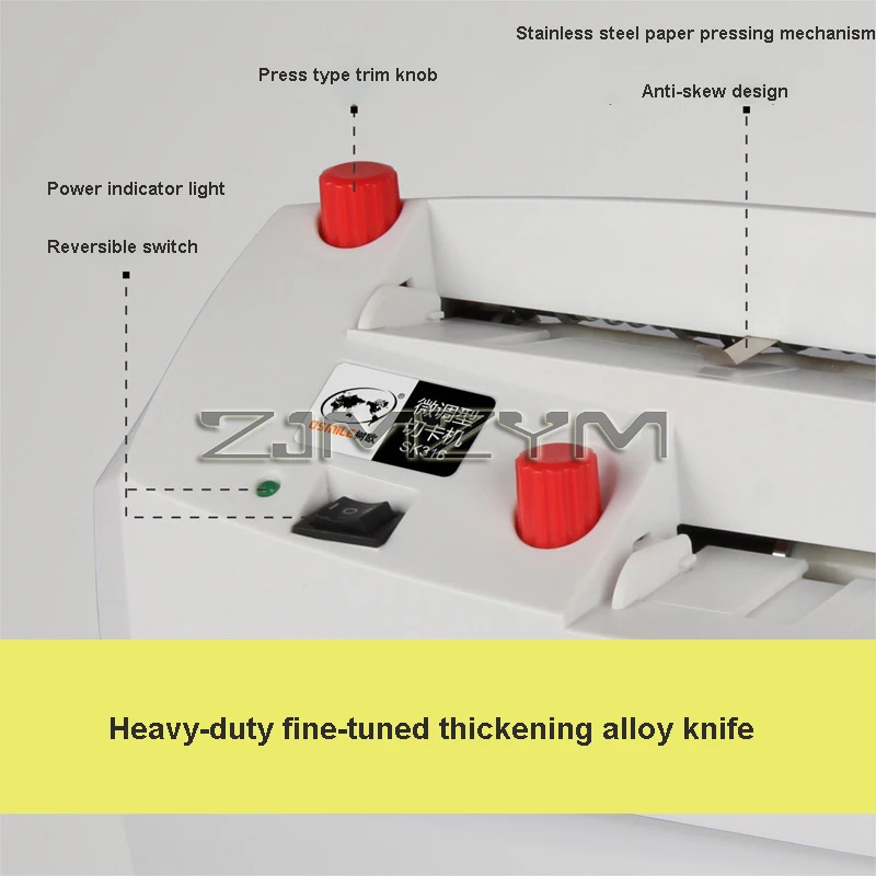 Automatic Name Card Slitter Name Card Cutter A4 Size Business Card Cutting Machine SK316