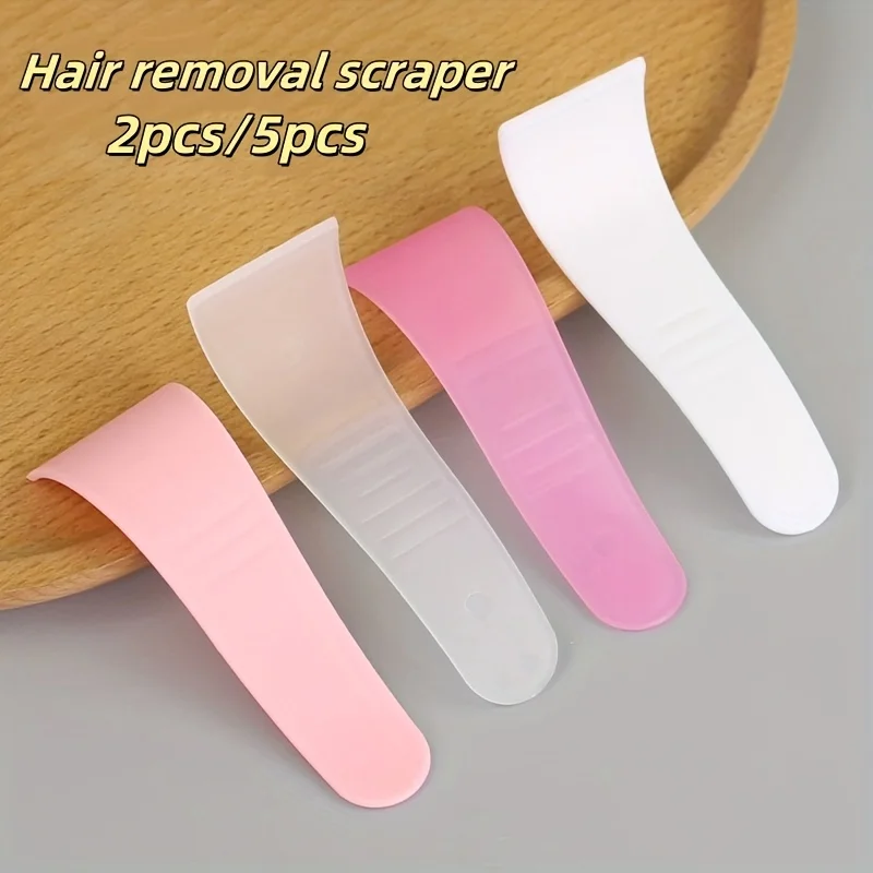 Reusable Beauty Hair Removal Scrapers 5-Pack