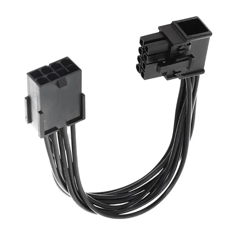 

Удлинительный кабель питания материнской платы 31BA Видеокарта 8-контактный шнур питания Колено 90 градусов