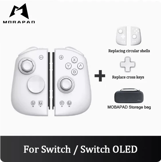 Mobapad M6 HD Gemini2 Bluetooth Gamepad Hall Effect Joystick NFC Wake-Up Voor Nintendo Switch Switch OLED Links Rechts Gaming Contr