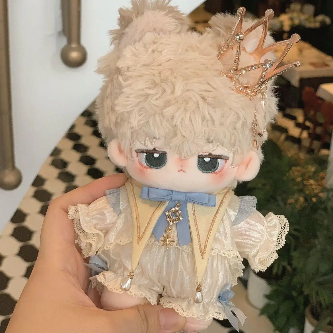 

Little Prince Pajamas "10cm/15cm Baby Dress Set with No Attributes, Cute and Gorgeous Style Set only clothes no doll ，doll gift