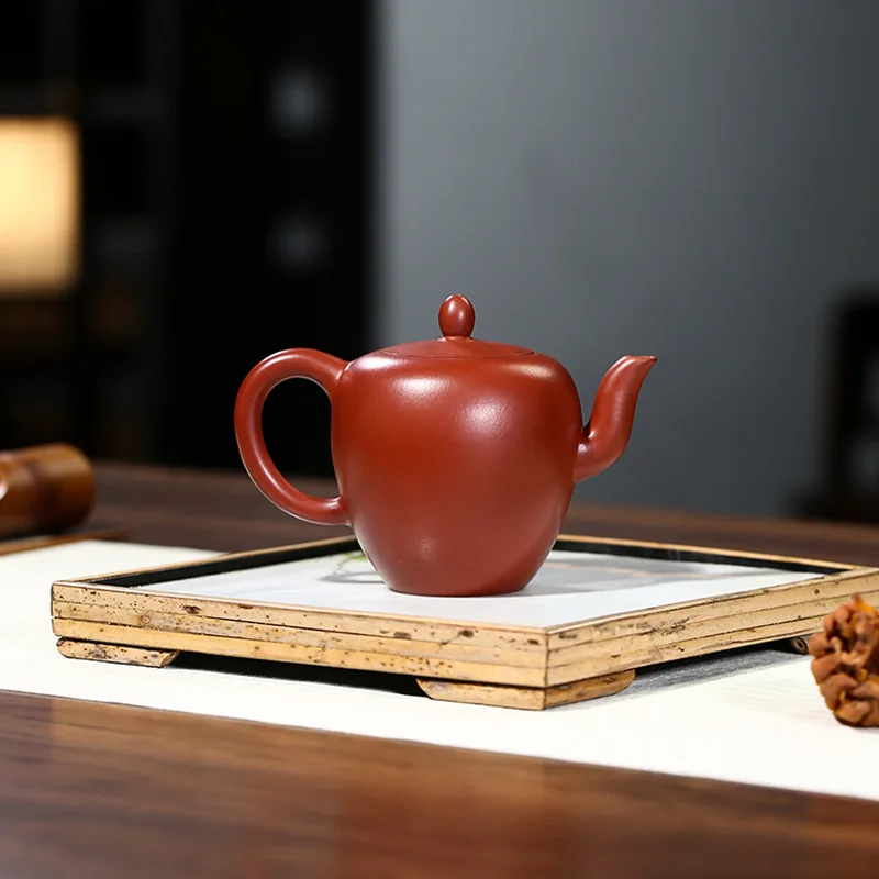 High Quality Yixing Green Tea Ore Dahongpao Clay Teapot Set Single Fang Handmade Beauty Shoulder Household