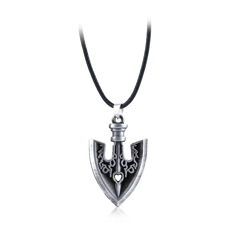 Anime Jojos bizarre Abenteuer Schlüssel bund Kujo Jotaro Pfeil Metall Anhänger Kette Halsreif Schlüssel bund Charme Geschenke Cosplay Schmuck