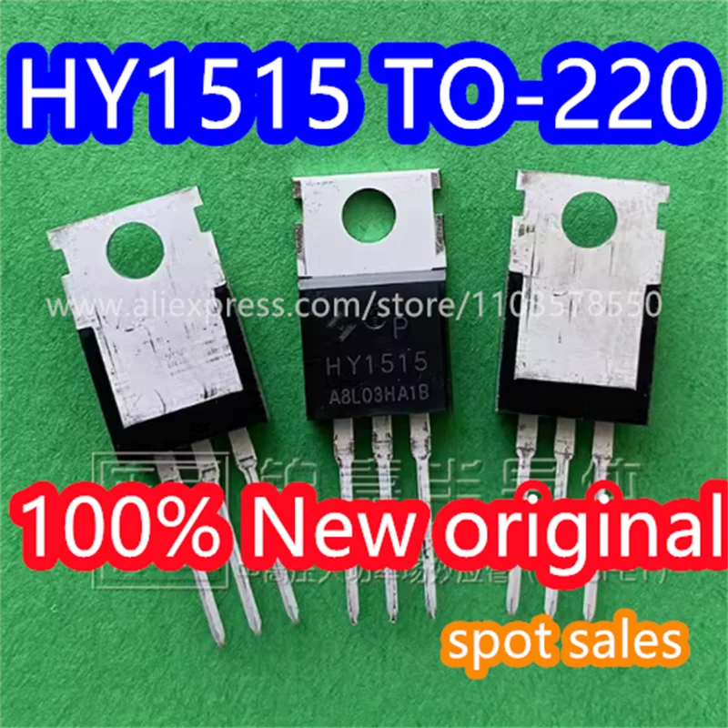(10PCS) 100% brandneues Original-HY1515P-Paket TO-220 150V 50A 28m Ω 180W N-Kanal-Feldeffekttransistor HY1515