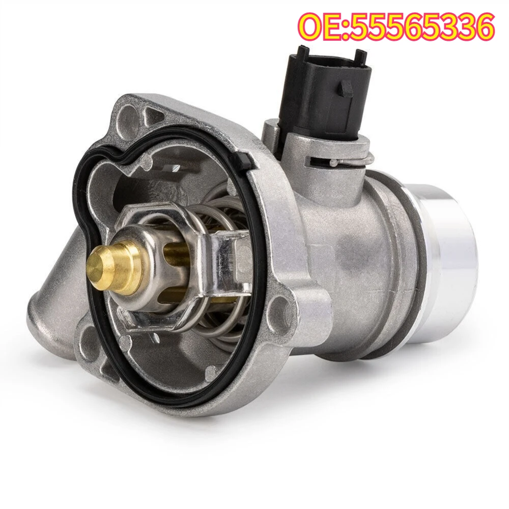 

High quality New For 55565336 Aluminum Engine Coolant Thermostat Housing Assembly Chevy Cruze 2011-2016 Trax Sonic Buick Encore