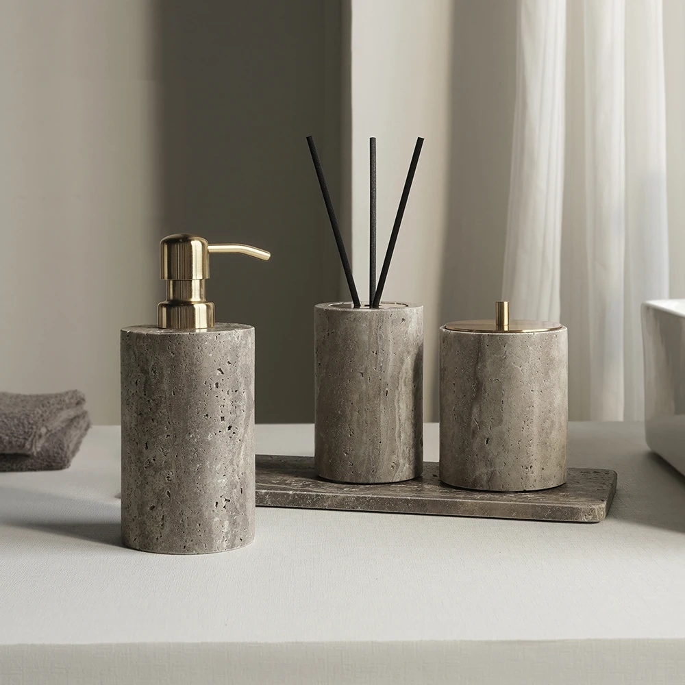 Set Aksesoris Kamar Mandi Grig - Zara Home Bathroom Set ulasan dan harga