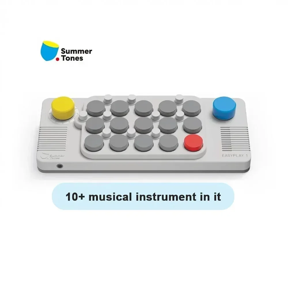 SUMMERTONES EASYPLAY1 Music Mini Keyboard Portable Adjust C3-C8  Easily Pocket 3.5mm Musical Instrument MIDI Interface Beginner