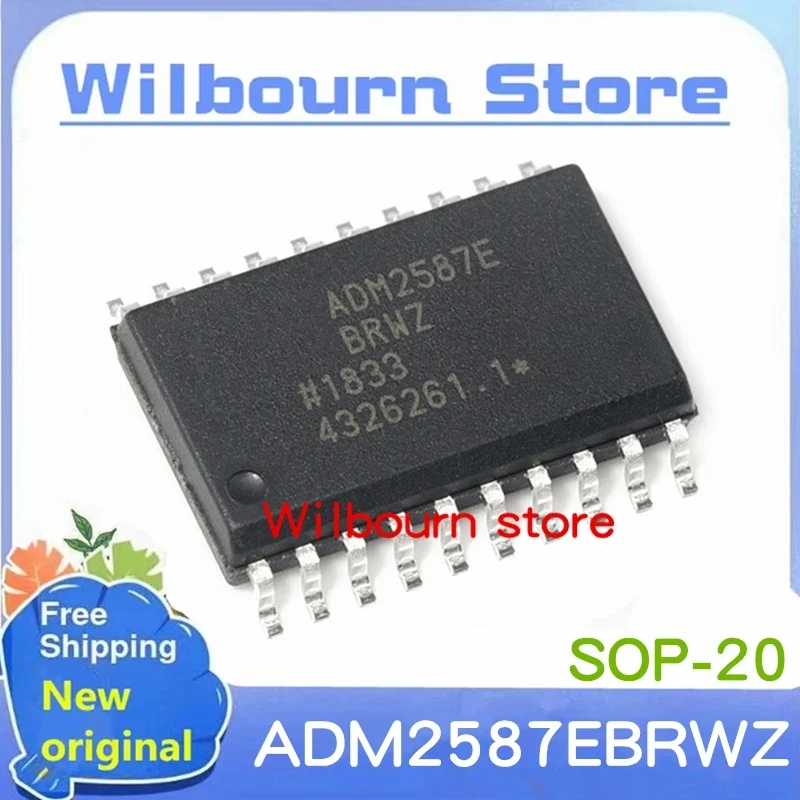 

New original 5PCS~20PCS/LOT ADM2587E ADM2587EBRWZ ADM2587EBRWZ-REEL7 SOP20