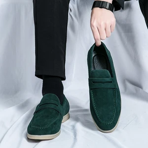 9 Hauptverkäufe Loafer Herren Wildleder - №7