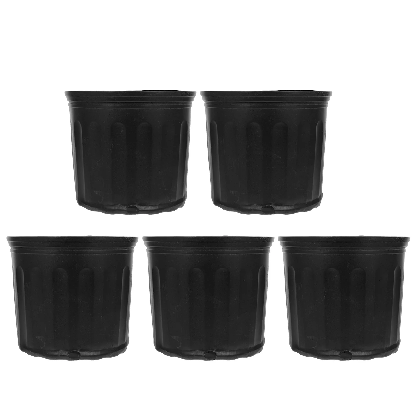 

5Pcs Root Control Flower Pots Plastic Succulent Plant Containers with Drainage Holes for Indoor Outdoor Garden Yard Balcony