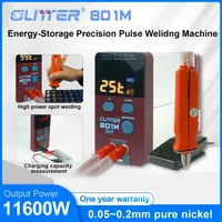 Glitter 801M  11.6KW Lithium Battery Portable Sunkko Charge Test Capacity Spot Welding Machine for 18650 Lithium Ion Battery