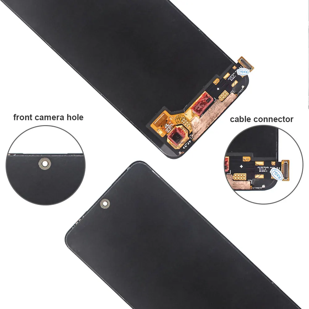 Wyświetlacz AMOLED LCD do Redmi Note 12 4G, ekran dotykowy, digitizer do Redmi Note 12 4G 23021RAAEG 23021RAA2Y, ekran LCD do telefonu — zdjęcie produktu 6