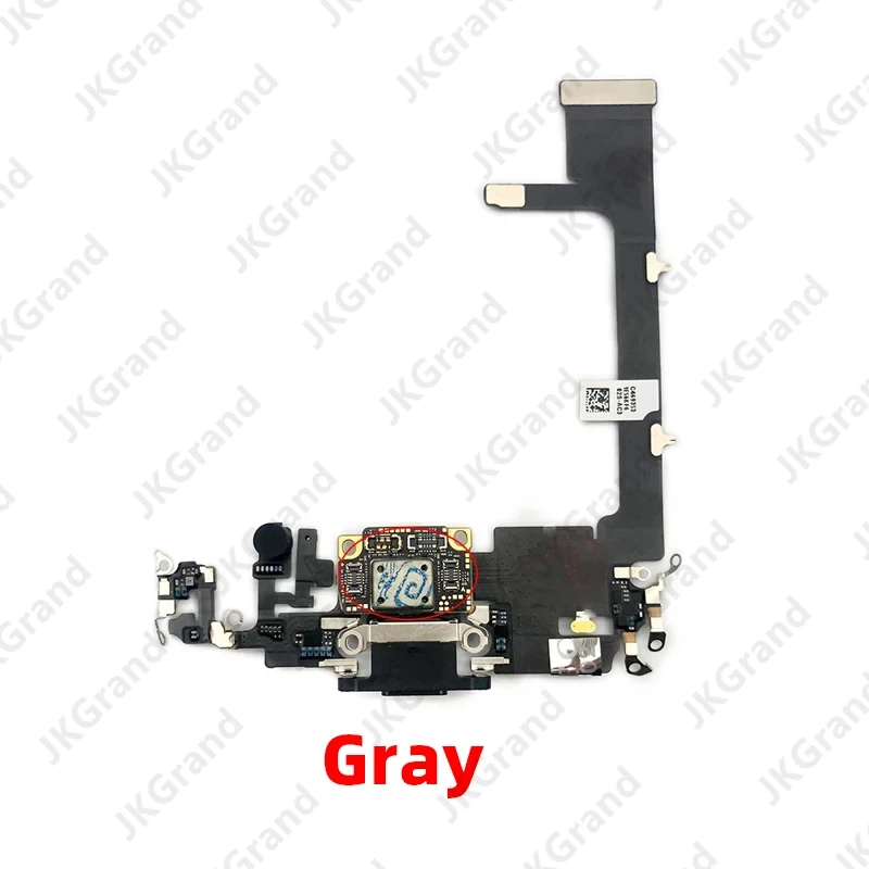 Charging Flex Cable For iPhone 11 Pro Phone Charger USB Port Dock Connector Microphone Socket Headphone Plug small board With ic