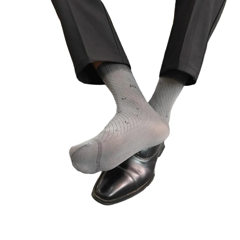 فستان الأعمال الجوارب للرجال شير رقيقة جدا أنبوب نمط الجوارب مع حك طباعة شفافة تكوين EUR 36 46 US 4 5 12