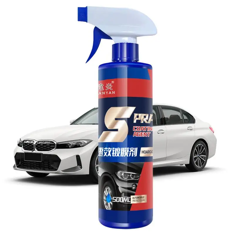 

Car Paint Ceramic Coating Hydrophobic Layer Polishing Liquid Smooth & Shiny Coating Paint Anti Scratch Quick Car Coating Spray