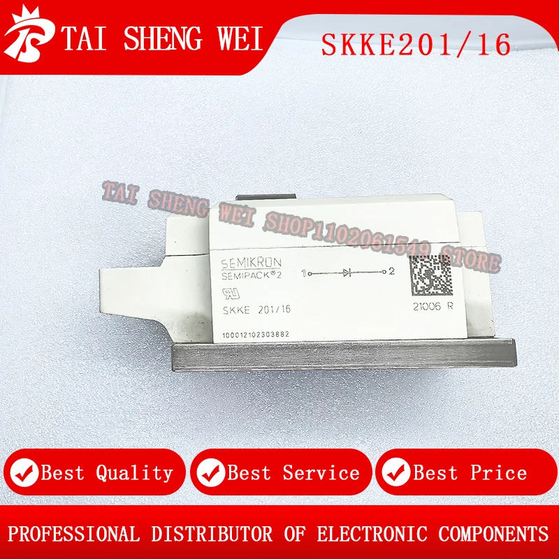 

1PCS New SKKE201/16E Power Module SKKE201 Power Module SKKE201-16E New and original