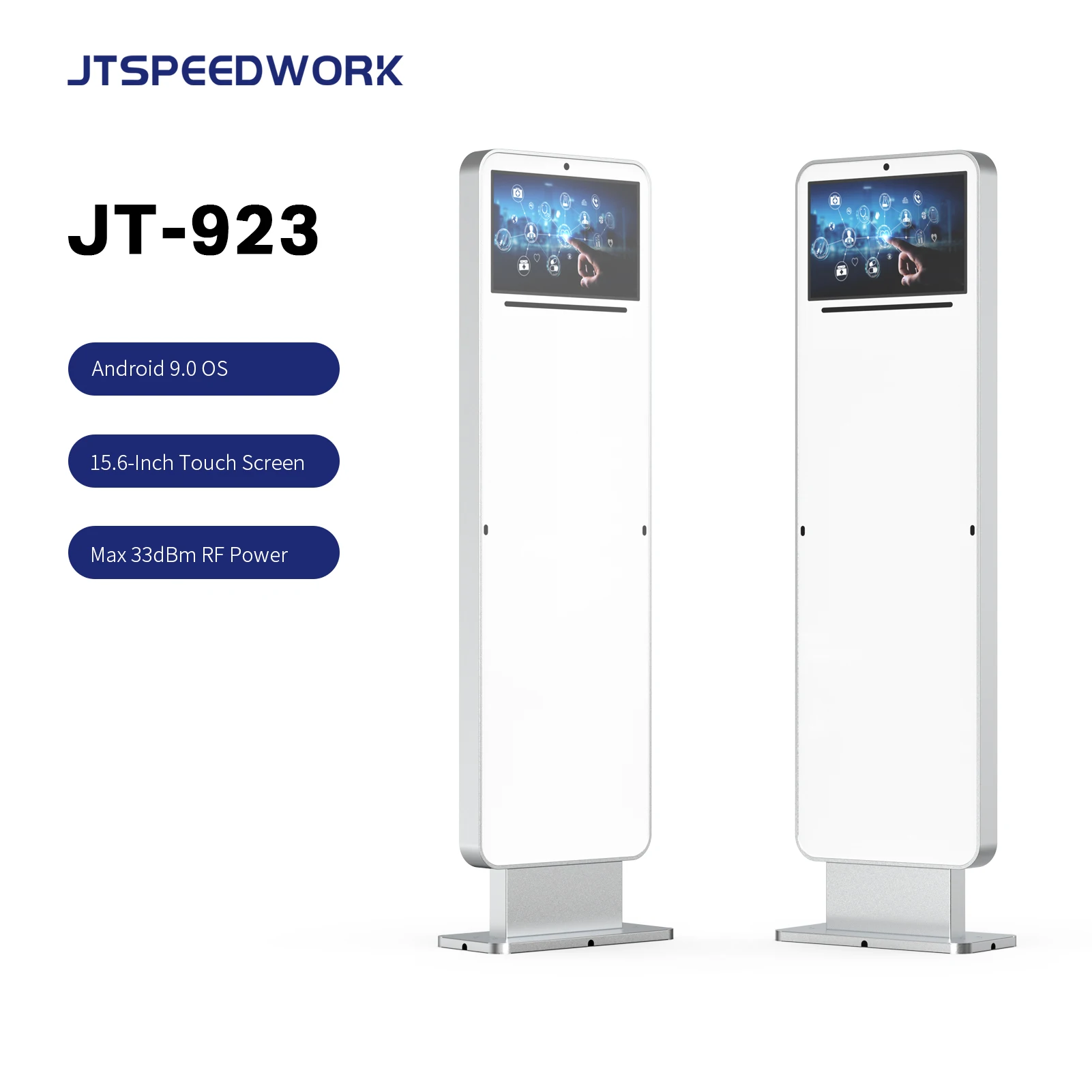 JT-923 UHF RFID قارئ البوابة المتكاملة الأمن UHF RFID قارئات بطاقة التحكم في الوصول بوابة للمكتبة #6
