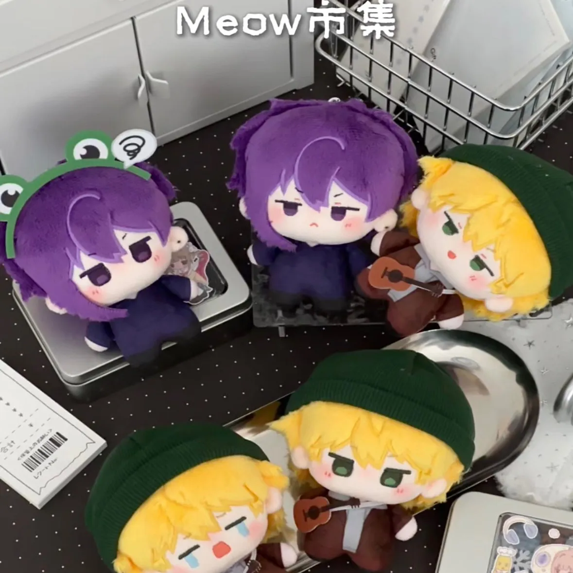 Stardew Valley Sebastian Sam 10cm Printed Nunu Body Cotton Plush Doll Game Character Stuffed Toy For Collection Gift Anime Fans view 2
