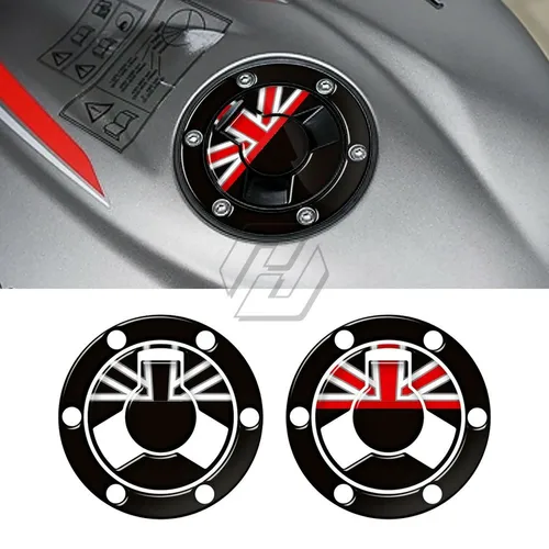 Imagen 2 del producto Pegatina para almohadilla de depósito Triumph, accesorios para motocicleta, deporte Daytona Speed Street Triple Trident Tiger RS 1200 1050 900 800 765 660