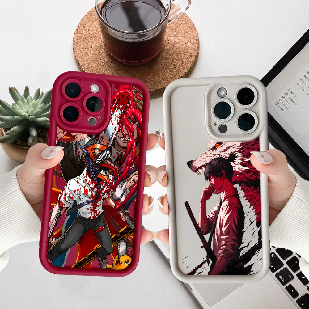 Chainsaw Man Denji Hayakawa Aki Case For Samsung Galaxy A56 A55 A54 A53 A52 A51 A73 A72 A71 A36 A35 A34 A33 A32 A31 A25 5G Cover