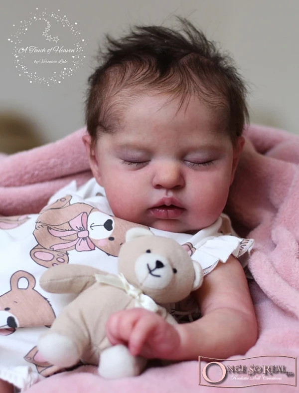 NPK-Kit de muñeco realista de 20 pulgadas, peluche sin terminar sin pintar, bricolaje con cuerpo de tela, Color fresco, tacto suave para coleccionistas