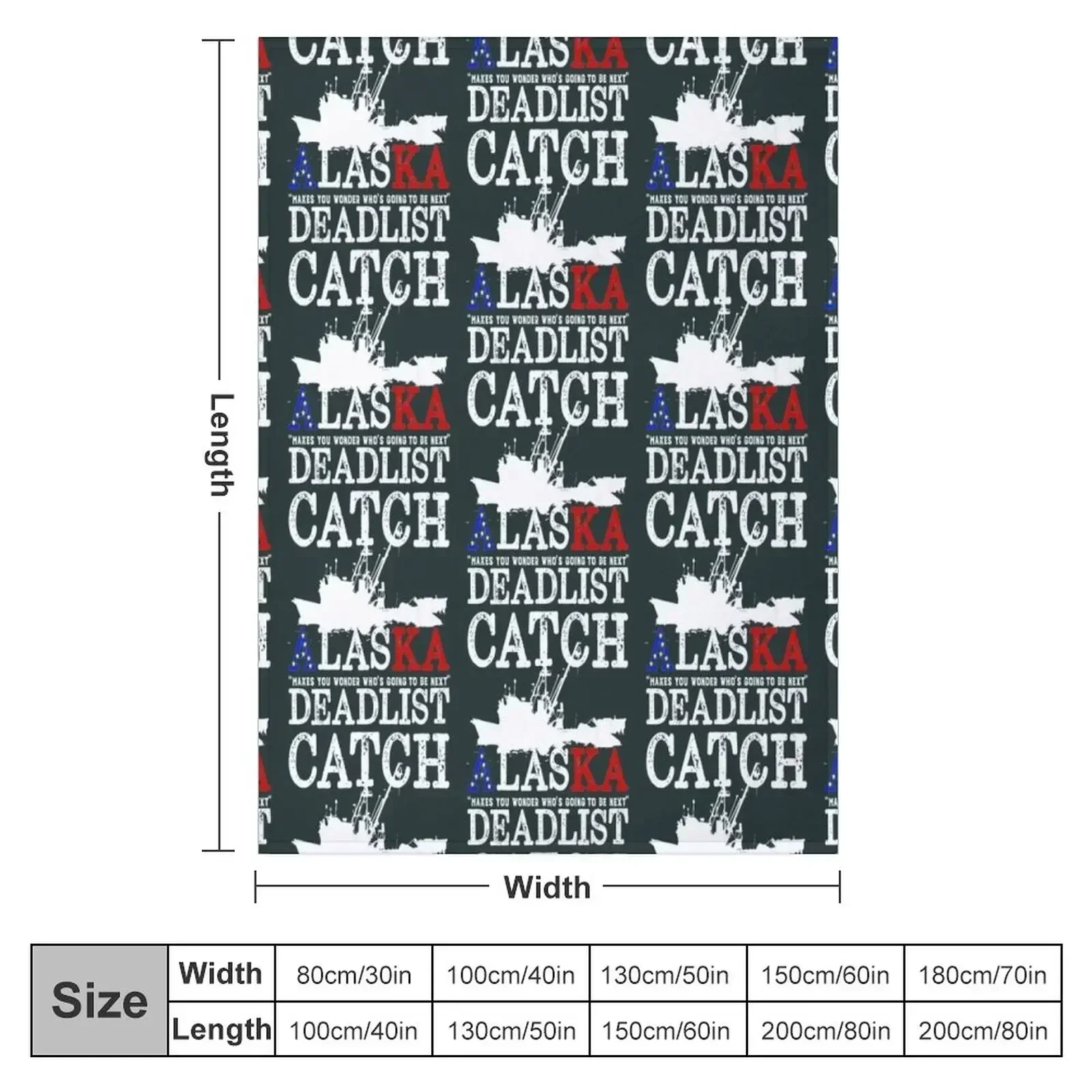 Deadliest Alaska Catch Classic Throw Blanket Furrys Furry decorative Luxury Brand Heavy Blankets