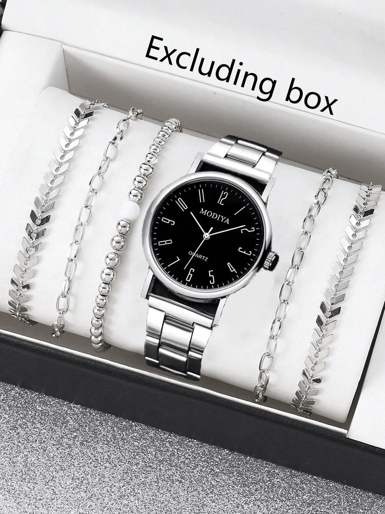 

6-piece Women's Watch Fashion Watch Women's Versatile High end Women's Watch Women's Watch Set