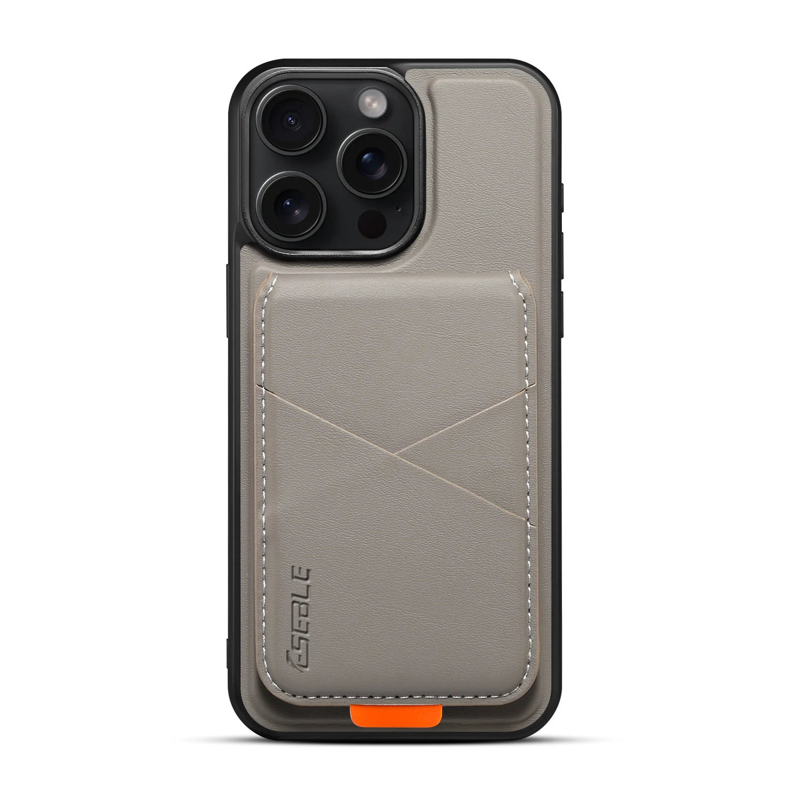 2-in-1 Abnehmbare Magnetische Lederhülle für iPhone 17 16 Pro Max 15 14 13 mit Kartenfach und Geldbörse
