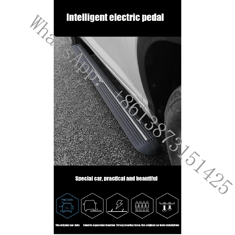 

Suitable High Quality Waterproof and Rust-proof Running Board Side Power Step with Lights