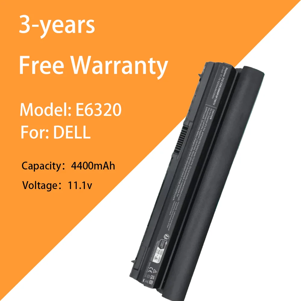 

E6320 Laptop Battery, New for Dell Latitude e6230 E6220 E6320 E6330 J79X4