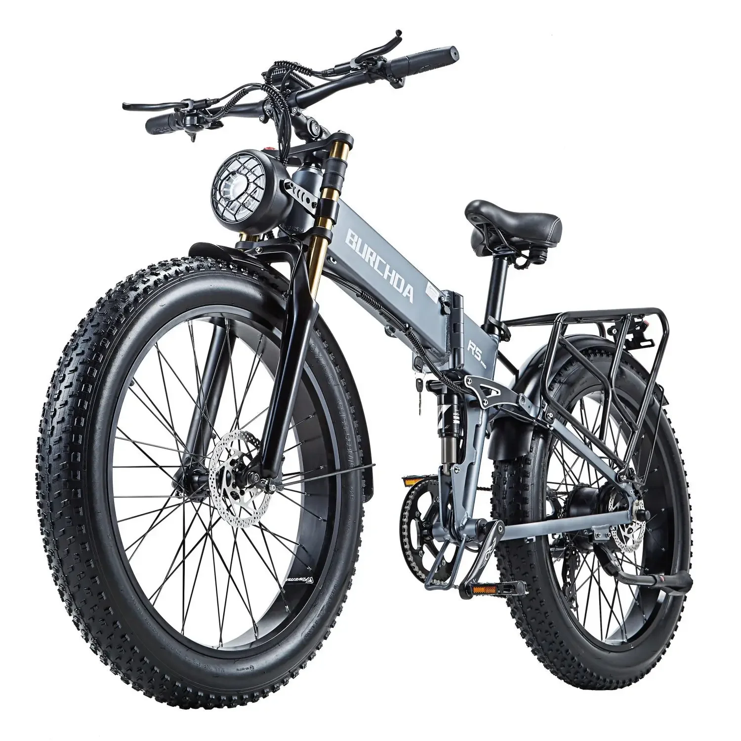 

R5pro New Long Battery Life 20AH Heightened Shock Absorption Folding Off-road Electric Bicycle