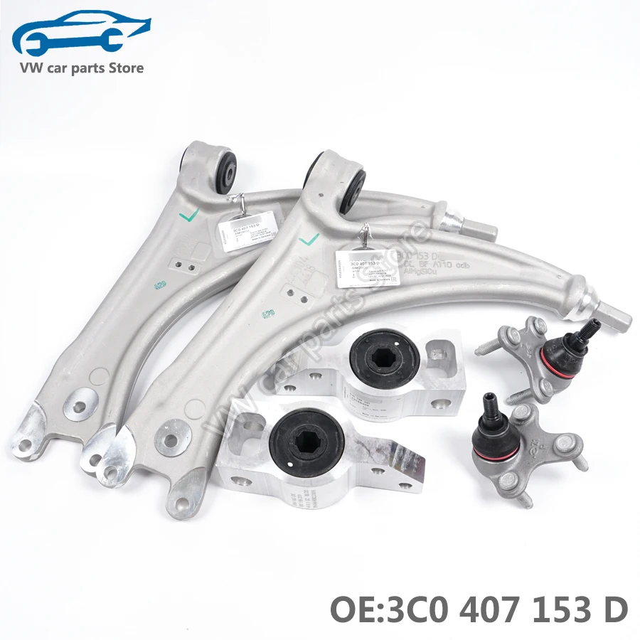 3C0407151E Aluminum Suspension Wishbone Control Arm For PQ35 Audi Q3 A3 VW Tiguan Passat CC Golf Scirocco Sharan 3C0 407 151 G