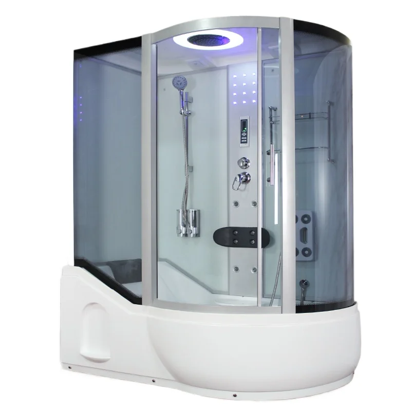 

Integral shower room with surf bath integrated family bathroom sauna bath with bathtub dry and wet separation