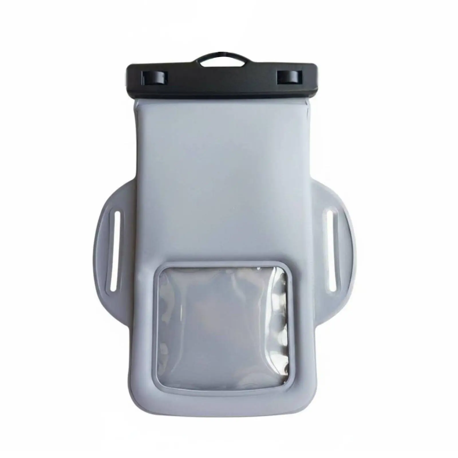 Waterproof Phone Sleeve with Sport Armband for Swimming Beach Gym Universal Fit Clear Touchscreen PVC Protection