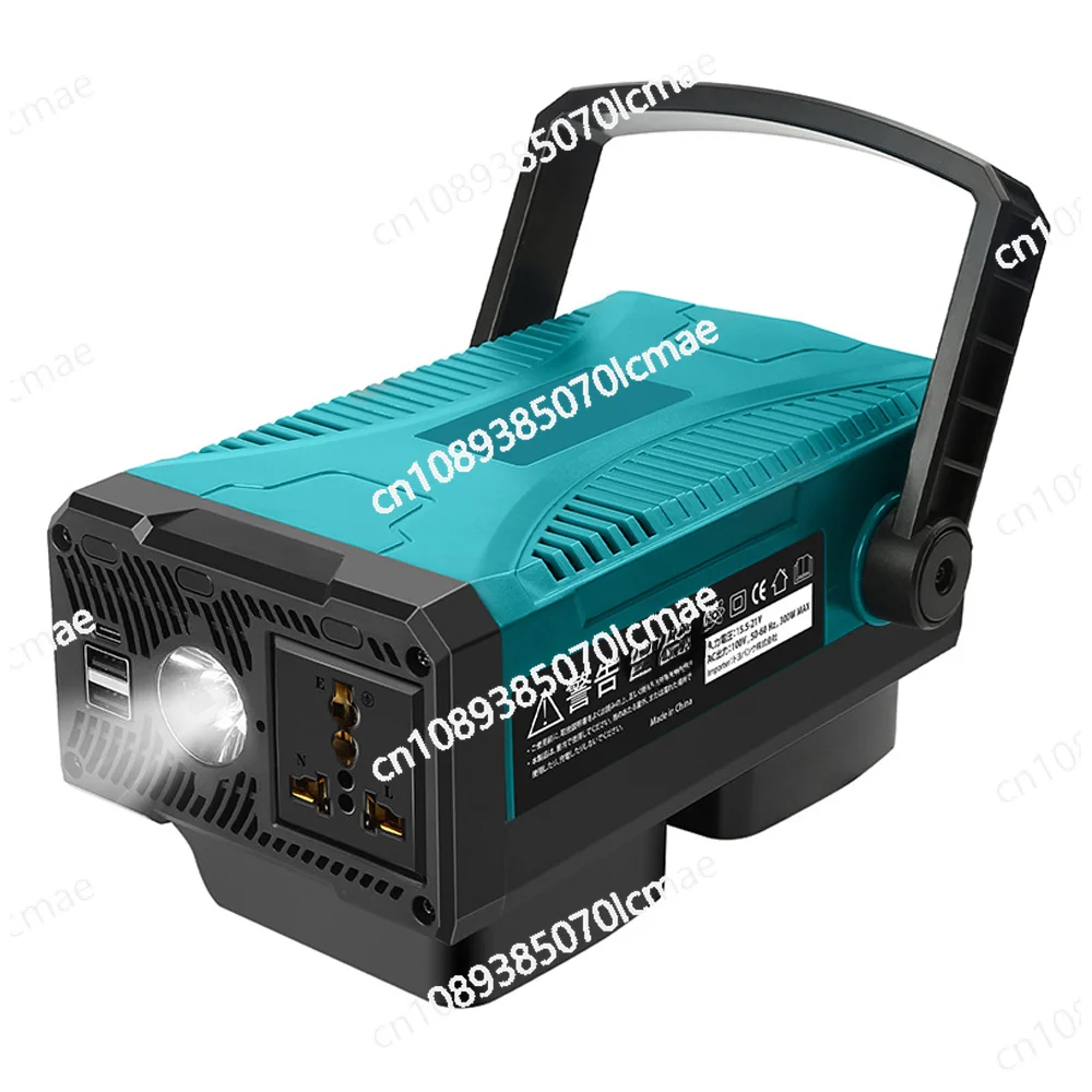 

For Mak Ita 18V Battery Outdoor Portable Inverter 150W 300W AC 110-220V Modified Sine Wave Power Adapter in-One Machine Inverter