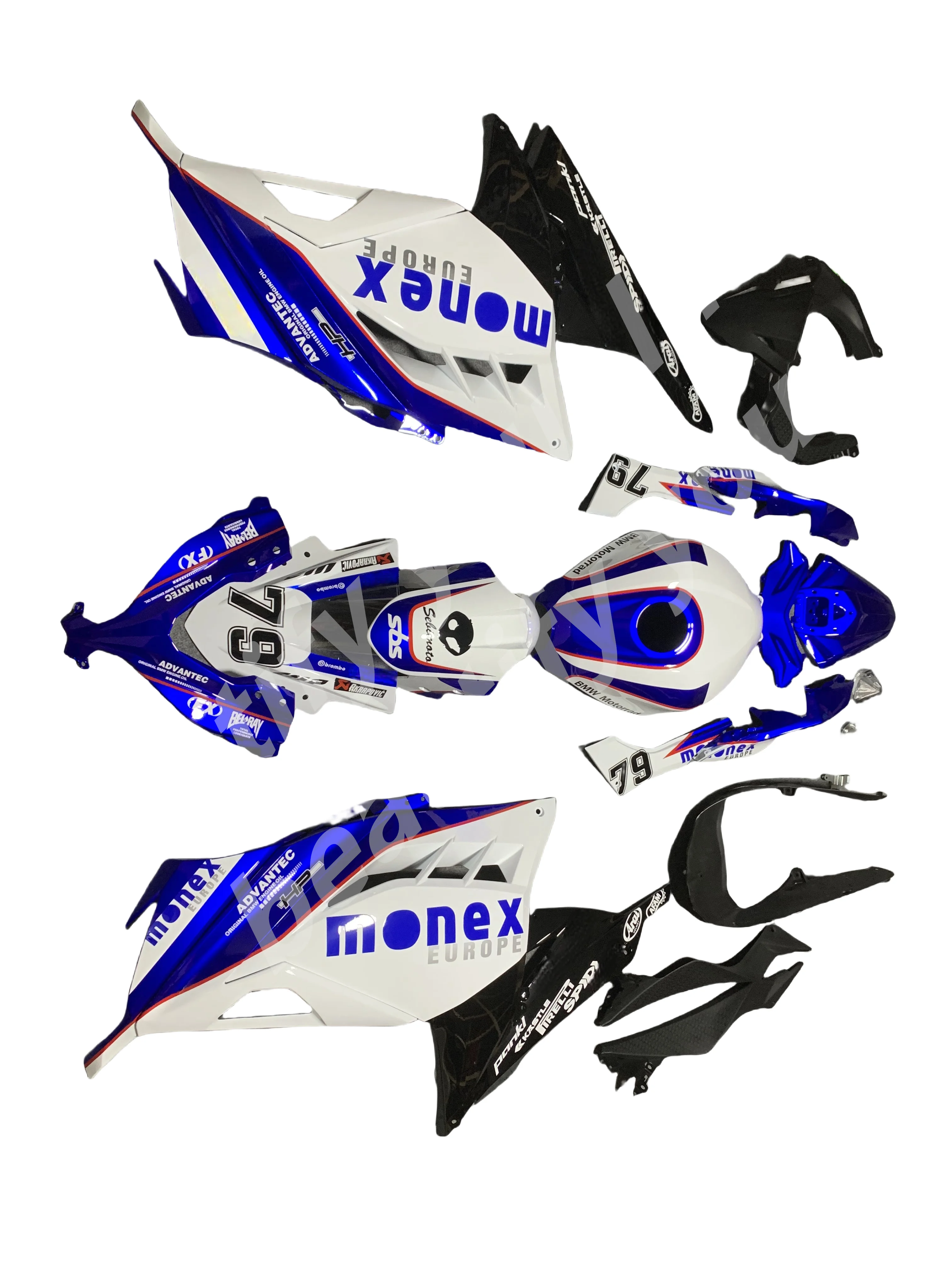 New For Kawasaki Ninja 300 300R EX300 2013 2014 2015  Motorbike Fairing kit bodywork ABS 13 14 15 black white blue