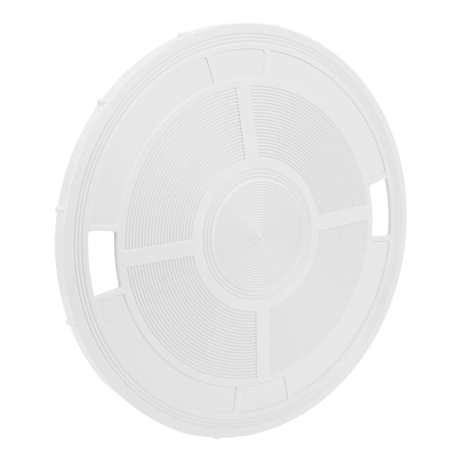 

Pool Skimmer Cover Replacement Durable ABS Material Precise Fit Safety Splash Prevention Pool Accessory Skimmer Vacuum Cover