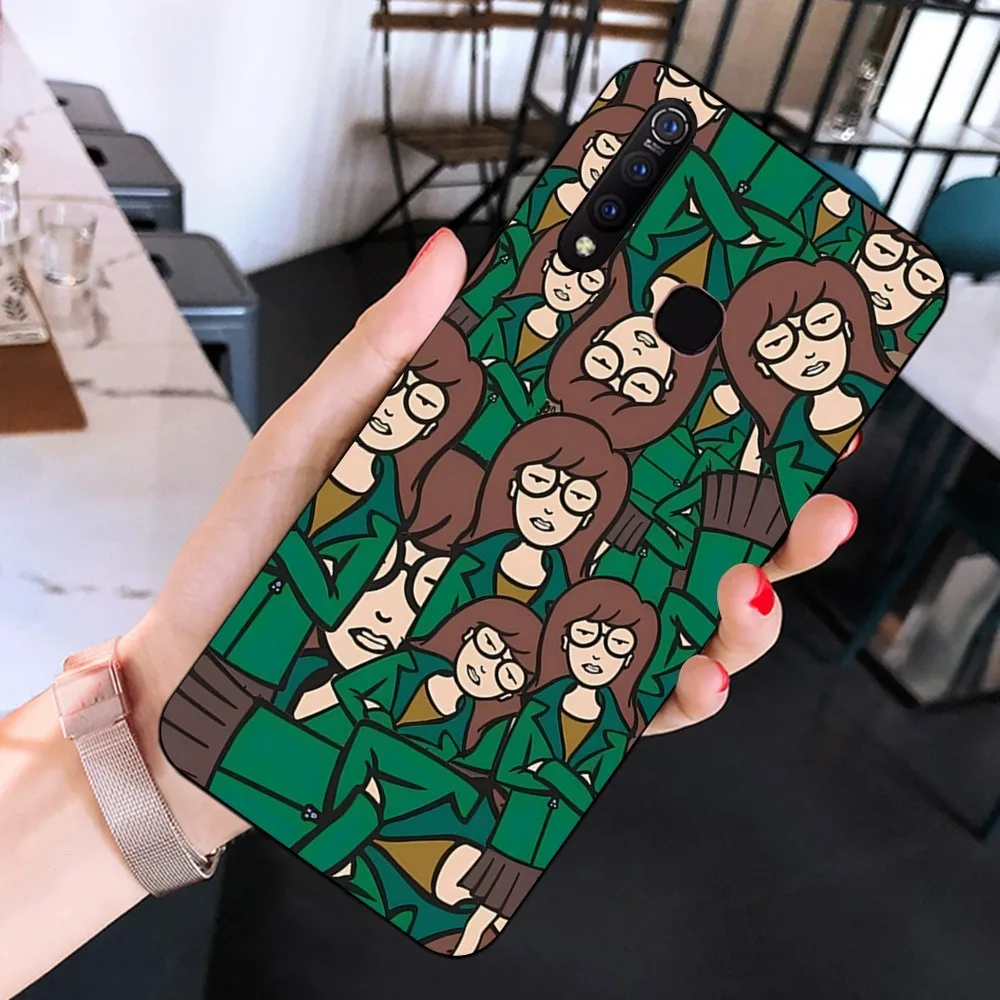 Cute Cartoon D-DariaS iphone case For Huawei Mate 10 20 30 40 50 lite pro Nova 3 3i 5 6 SE 7 pro 7SE