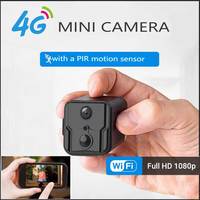 4G Mini Camera Two-way Audio Remote Network Monitoring 1080P IP Camera Night Vision Video Recorder Camcorder Support Hidden Card