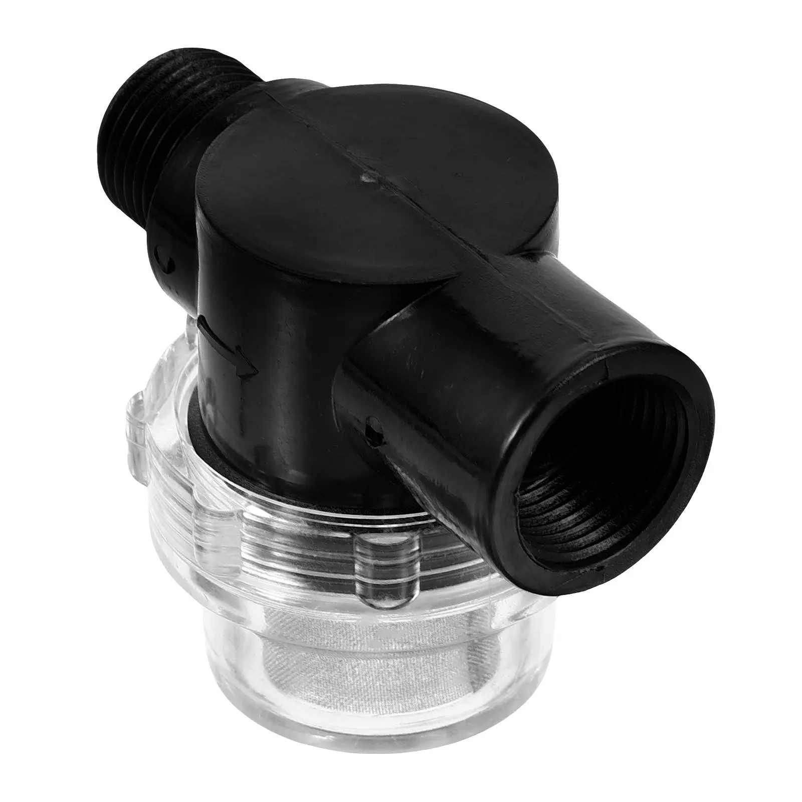 Floor Scrubber Strainer Inline Thread Filter Replacement Mesh Strainer Efficient Floor Sweeper Cleaner Small in-Line Filter