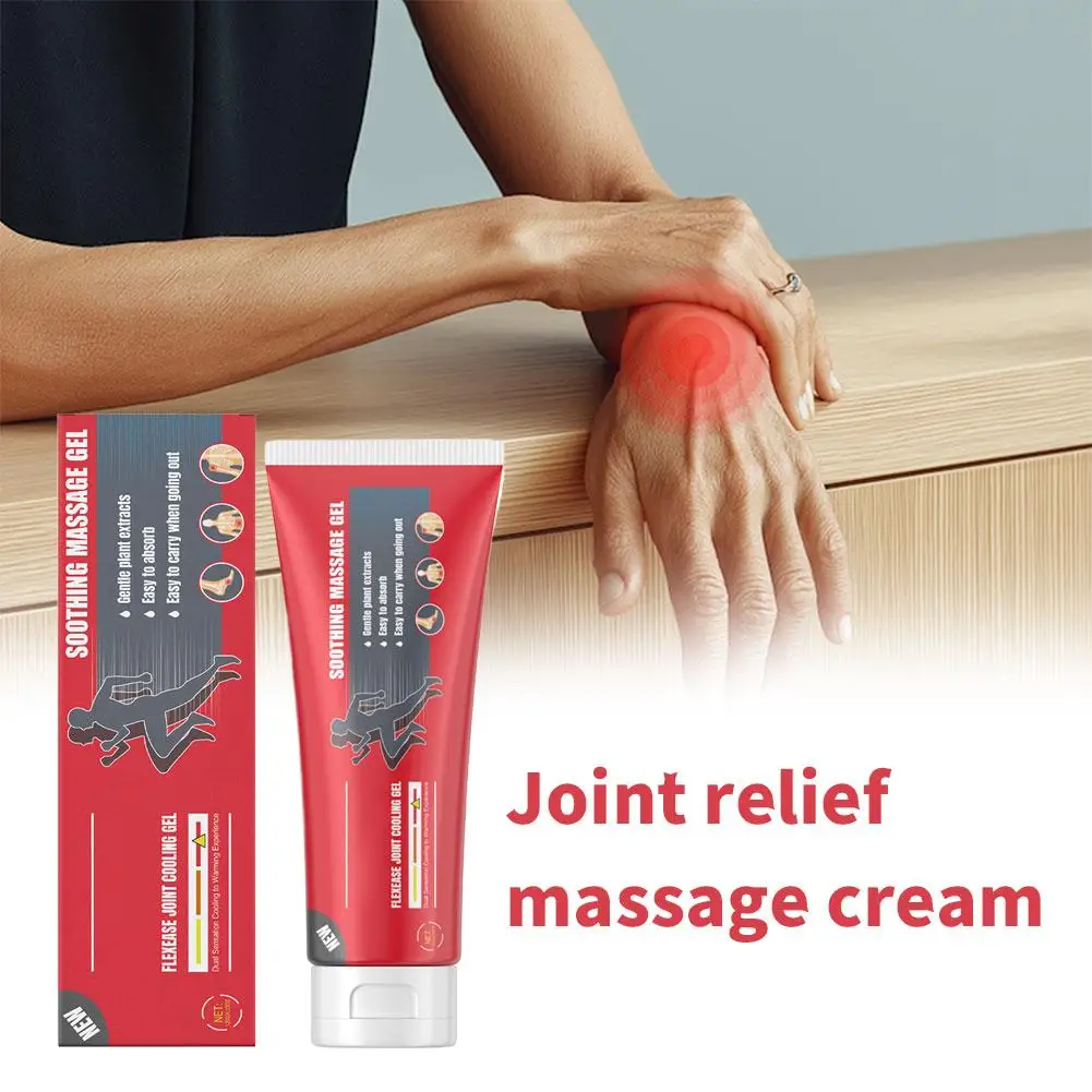 

1/3/5pcs Joint Relief Massage Cream Quick Suction Knees Back Neck Hands Non-greasy Muscle Body Effective Smoothing Massage Gel