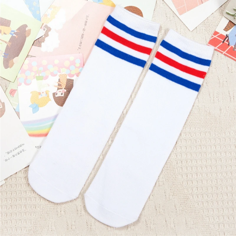 Jeseca Sport New Kids Knee High Long Socks School Girls Boys Football Learning Underwear Breathable Children Warm Leg Lingerie